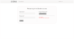 Desktop Screenshot of dewilsdealers.com